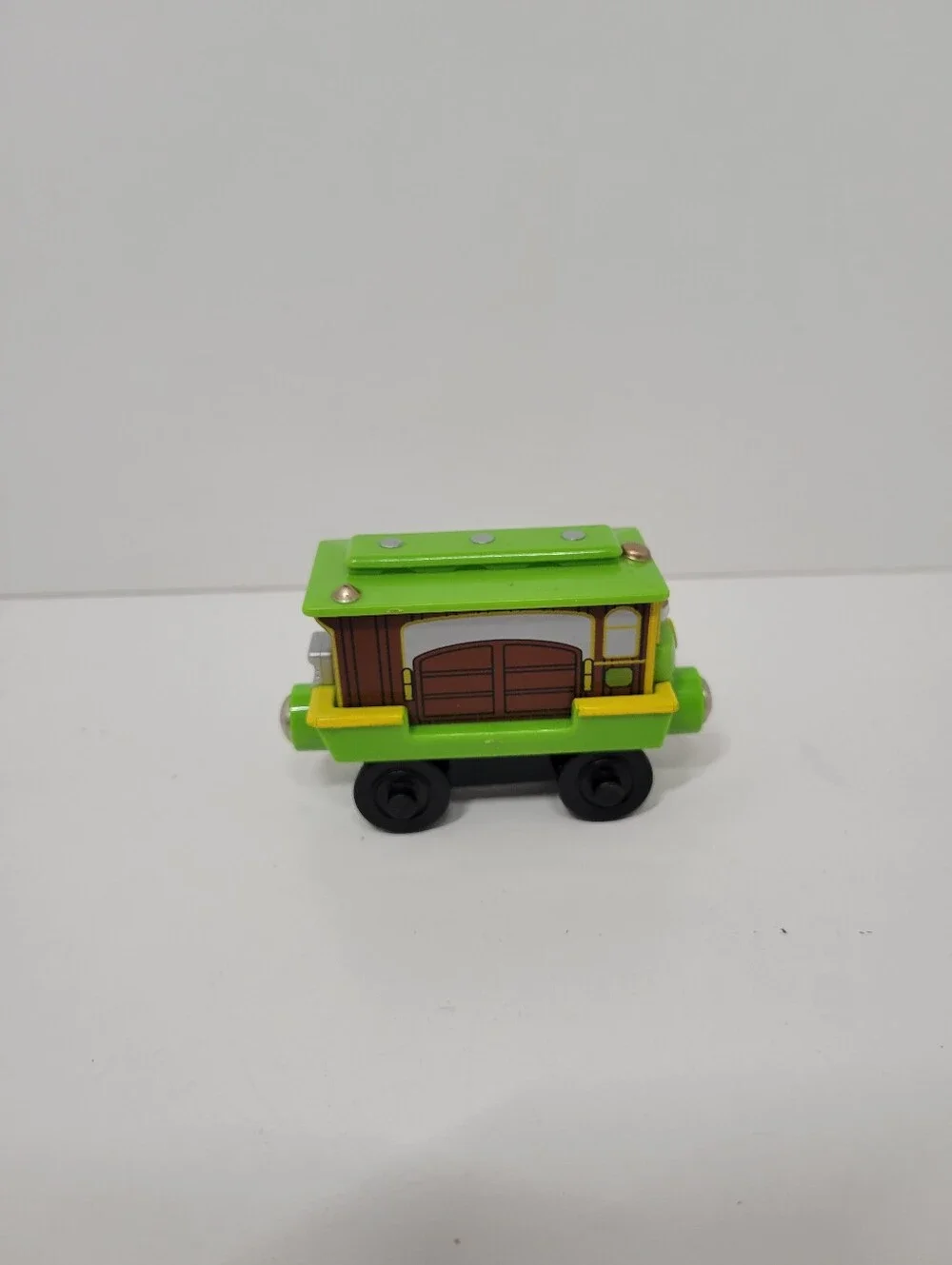 Thomas & Friends Zephie Green Train Engine Wood Magnetic Locomotive Toy